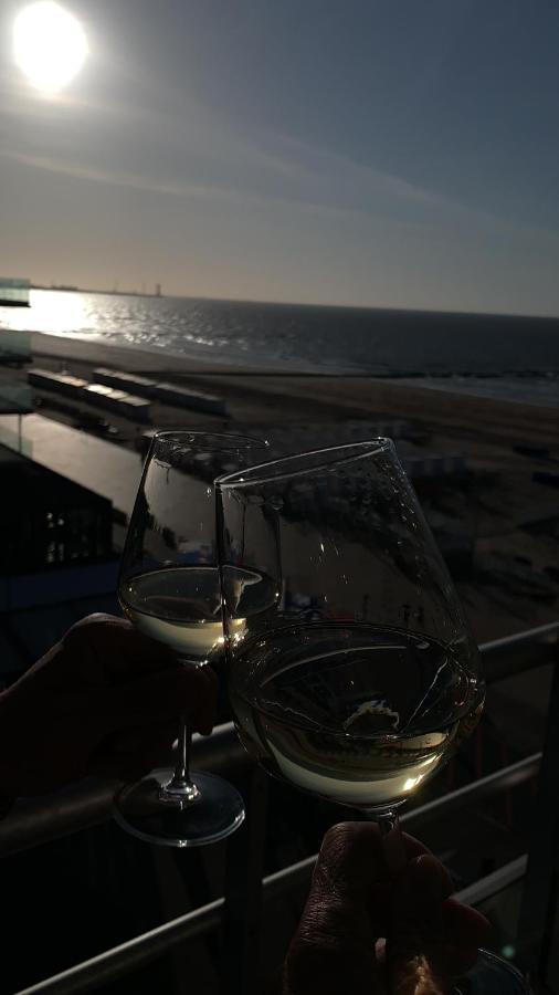 Luxe Studio/Suite Met Zeezicht En Volle Zon Knokke-Heist Ngoại thất bức ảnh