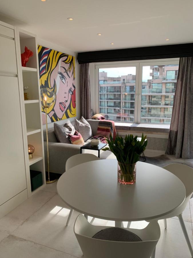 Luxe Studio/Suite Met Zeezicht En Volle Zon Knokke-Heist Ngoại thất bức ảnh