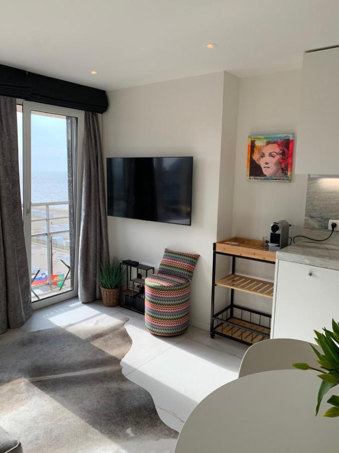 Luxe Studio/Suite Met Zeezicht En Volle Zon Knokke-Heist Ngoại thất bức ảnh