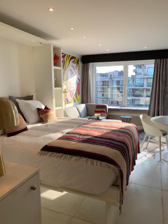 Luxe Studio/Suite Met Zeezicht En Volle Zon Knokke-Heist Ngoại thất bức ảnh
