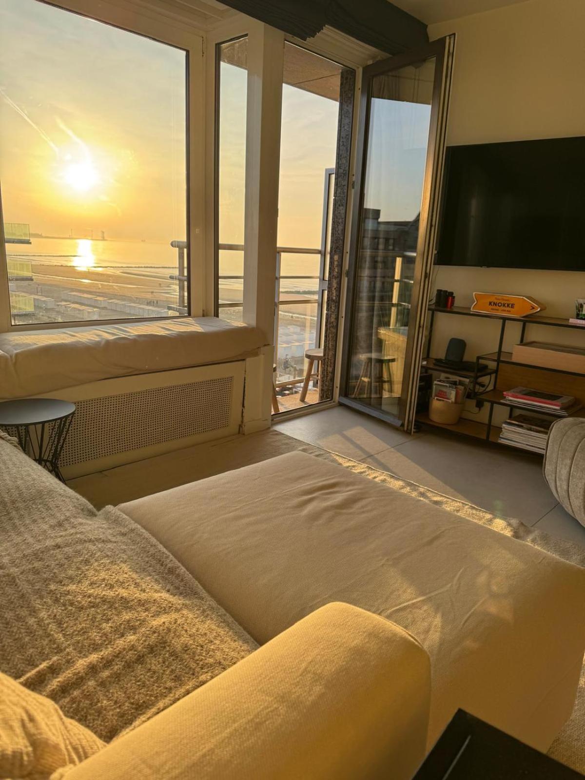 Luxe Studio/Suite Met Zeezicht En Volle Zon Knokke-Heist Ngoại thất bức ảnh
