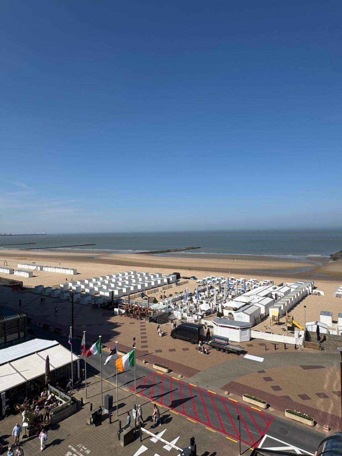 Luxe Studio/Suite Met Zeezicht En Volle Zon Knokke-Heist Ngoại thất bức ảnh
